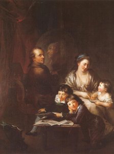 Sanatçının ailesi Johann Georg Sulzer