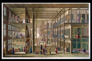 François Denis Nee (1732-1817) 1811 tarafından oyulmuş Büyük Konstantinopolis Lordu'nun Hareminin İçi