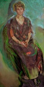 Bertha Zuckerkandl by Anton Kolig