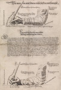 Schreibkunst Yazma Sanatı, 1601, 1631. by Anton Neudörffer