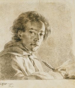 Sanatçının Portresi, 1750 by Anton Raphael Mengs