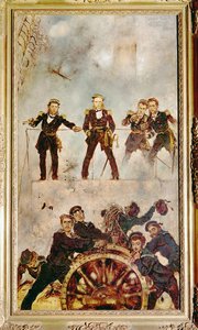 Amiral Wilhelm Tegethoff, İtalyan filosuna karşı Lissa Savaşı sırasında SMS Arşidük Ferdinand Max