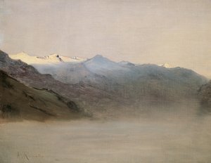 Sisin içinde Gastein Vadisi by Anton Romako