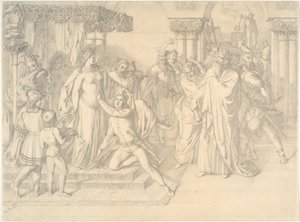 Wartburg'da Şarkıcılar Yarışması by Anton Romako