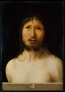 Dikenlerle Taçlandırılmış İsa by Antonello da Messina