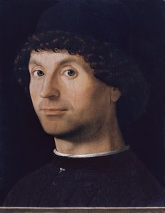 Bir Adamın Portresi by Antonello da Messina