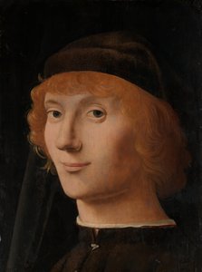 Genç Bir Adamın Portresi, yak. 1470. by Antonello da Messina