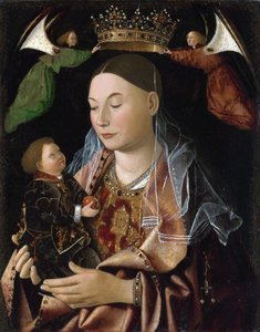 Bakire ve Çocuk by Antonello da Messina