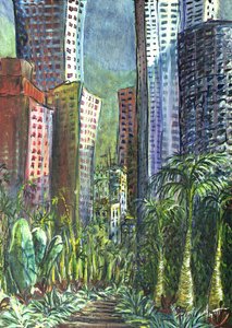 Yüksek Bina, Hong Kong, 1997 by Antonia Myatt