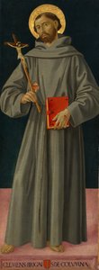 Assisili Aziz Francis, yak. 1480-81. by Antoniazzo Romano
