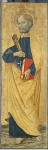 Havari Peter, c.1500 (kavak ağacı üzerinde tempera) by Antoniazzo Romano