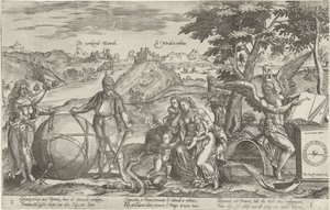 Yanlış Dünya, 1579 Yanlış Weerelt / Le Monde bir rebous (nesne üzerinde başlık) 1576-1579 yıllarında Hollanda