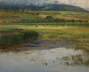 Boğulan Gölet, 1887 by Antonin Chittussi