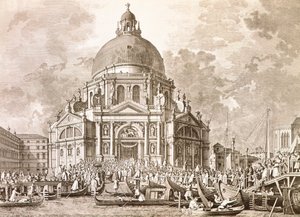 Our Lady of Health'in yıllık şöleninde Ducal şenlikleri, Doge ve Venedik Signoria'sı