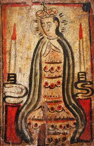 San Juan de los Lagos Bakiresi, c.1840-45 (panelde tempera) by Antonio (attr. to) Molleno
