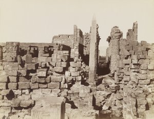 Karnak Tapınağı, Mısır by Antonio Beato