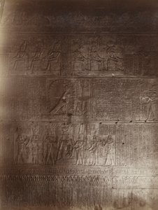 Tapınak İç, Philae by Antonio Beato