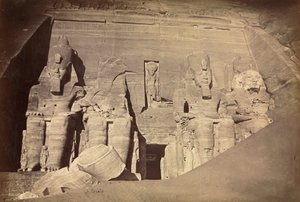 Ramses II Tapınağı, Abu Simbel by Antonio Beato