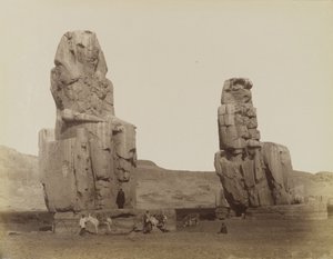 Memnon Heykeli by Antonio Beato