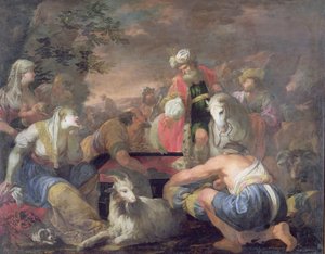 Putlarını Arayan Laban (tuval üzerine yağlı boya)