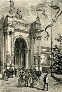 Güzel Sanatlar Pavyonu, Emilian Sergisi, Bosco'daki San Michele, Bologna, Emilia-Romagna, İtalya by Antonio Bonamore