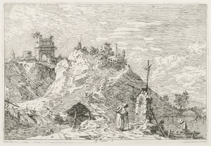 Views: A Pilgrim at Prayer, 1735-1746. by Giovanni Antonio Canal