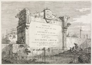 Görünümler: Başlık Sayfası, 1735-1746. by Giovanni Antonio Canal