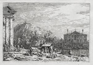Venedik ve Çevreden Görünümler: Nehrin Ötesinde Bir Şehir, 1700