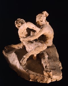 Cupid and Psyche, Antonio Canova (1757-1822), kil model by Antonio Canova