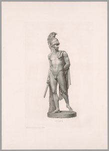 Ettore, Önden Görünüm, Çalışmadan Canova by Antonio Canova
