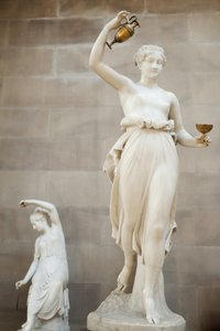 Hebe (mermer) by Antonio Canova