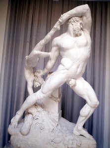 Herkül ve Lykas, Antonio Canova (1757 - 1822). by Antonio Canova