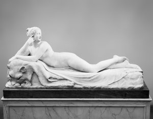 uzanmış naiad by Antonio Canova