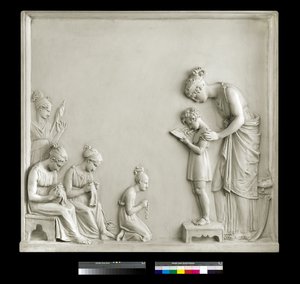 Öğretim, 1795 (alçı) by Antonio Canova