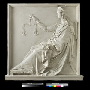 Adalet, 1793 (alçı) by Antonio Canova