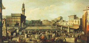 Antonio Cioci tarafından Piazza della Signoria