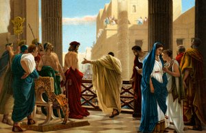 Ecce Homo, Antonio Ciseri tarafından boyandıktan sonra -İncil