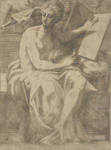 Bir Sibil, 1540-45. by Antonio Fantuzzi