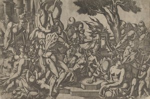 Kurban, 1542. by Antonio Fantuzzi