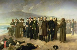 Jose Maria de Torrijos y Uriarte (1791-1831) ve arkadaşlarının 1831, 1888