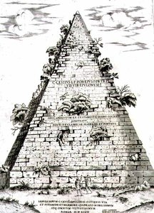 Caius Cestius Piramidi, MÖ 12