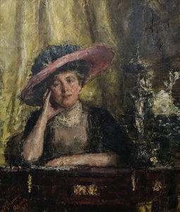 Leydi Phillips, 1909. by Antonio Mancini
