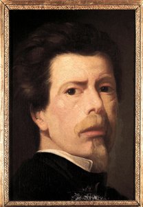 Kendi portresi. Antonio Maria Esquivel y Suarez de Urbina
