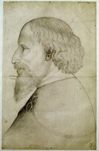 Soldaki profilde büstte görülen Lüksemburg İmparatoru Sigismond (1368-1437). Antonio di Puccio Pisano dit Pisanello