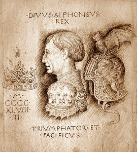 Madalya için çalışma by Antonio Pisanello