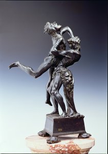 Herkül ve Antaeus, c.1475-80 (bronz) (ayrıca bkz. 79921)