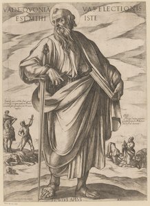 Paul heilige Seçim minibüsü benim için olduğundan beri git (nesnedeki başlık) Christ, Mary en de apostelen (dizi adı) by Antonio Tempesta