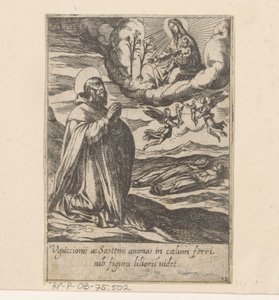 Philippe bidt voor de zielen van twee broeders Het Leven van Philippe Benitius (dizi adı) B. Benicius Florent
