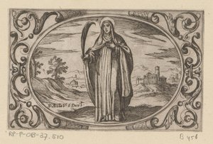 H. Asella Romeinse martelaressen (dizi adı) Imagini di moltes vergini Rom in şehitlik (dizi başlığı) by Antonio Tempesta