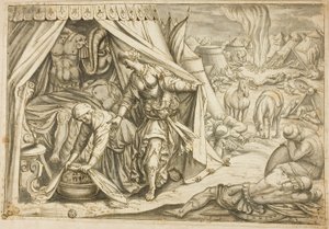 Judith ve Holofernes by Antonio Tempesta